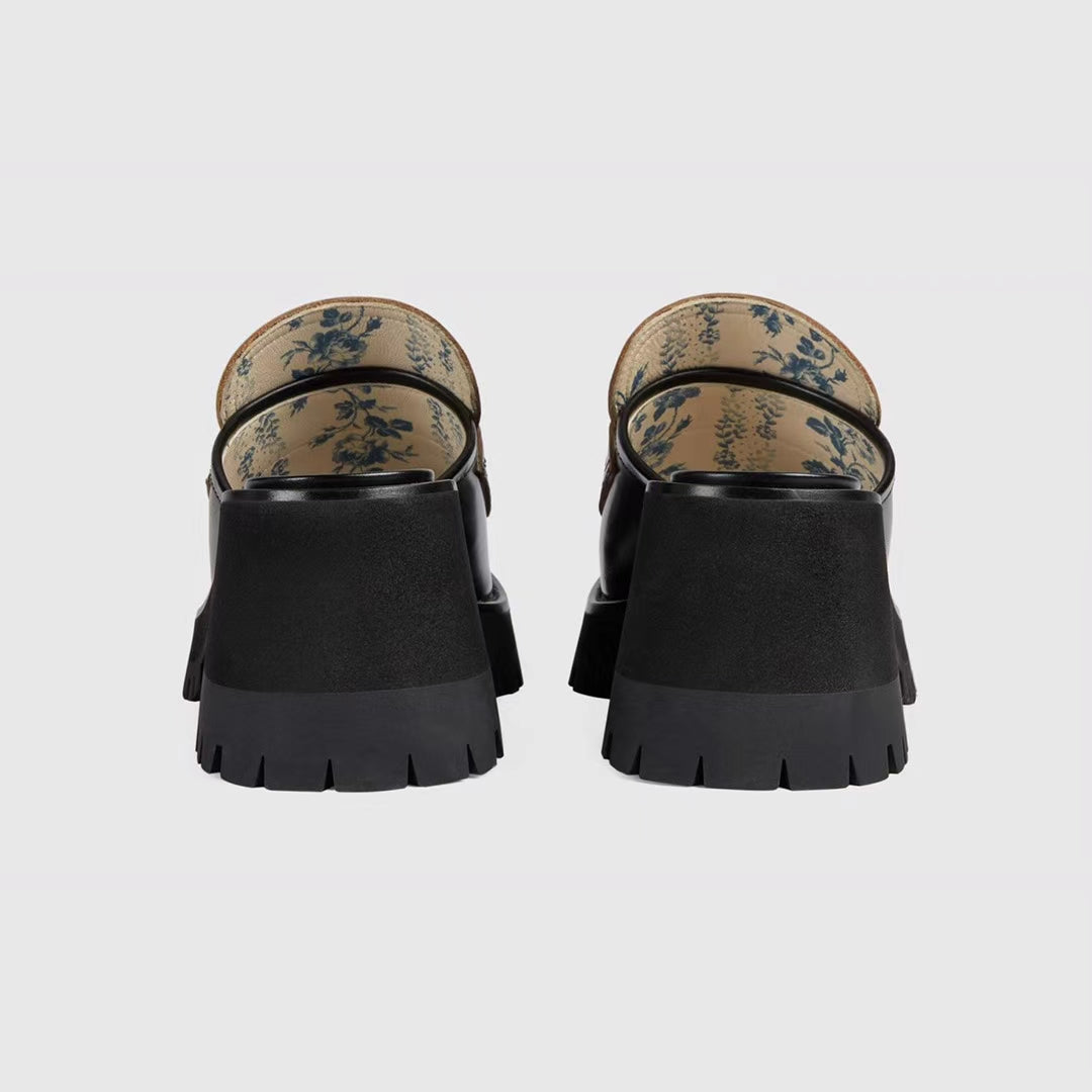 G Horsebit platform slippers 1824061307