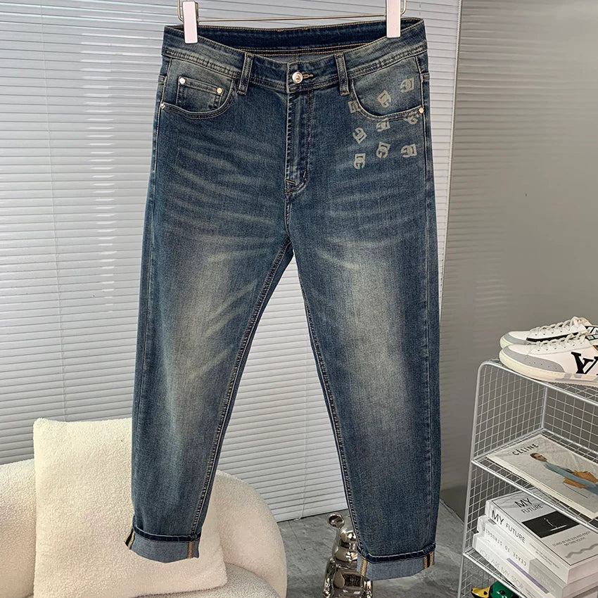 New Fashion Versatile Thin Jeans 1024060417