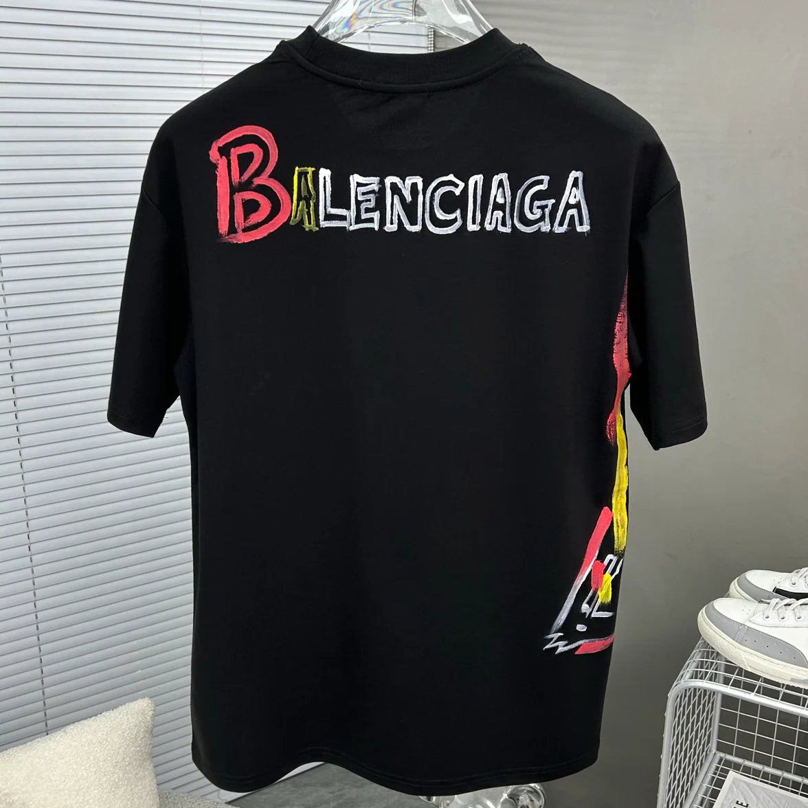 New short-sleeved round neck t-shirt 3D1025031103