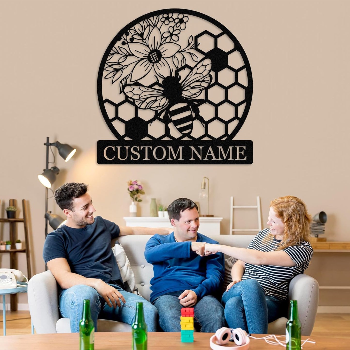 Custom Dragon Metal Sign Personalized Name Wall Art for Indoor Outdoor Decor Fantasy Gift