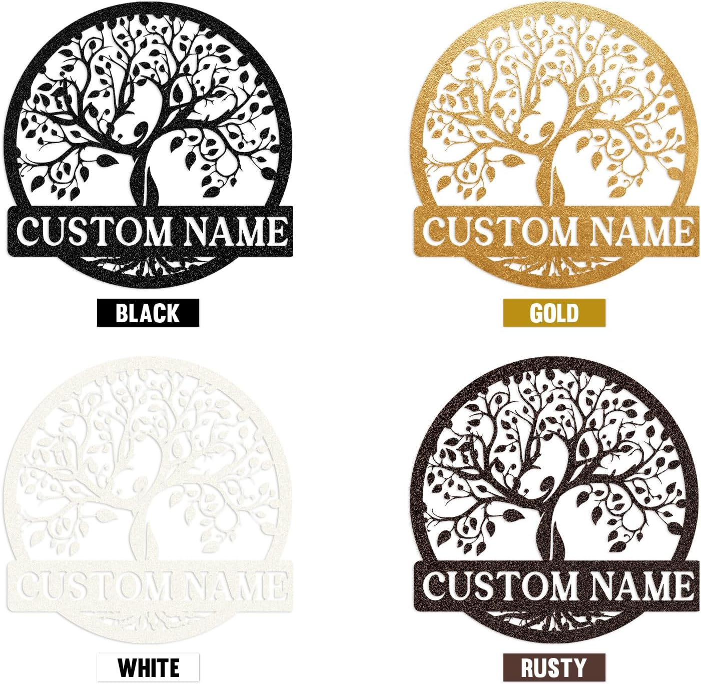 Custom Butterfly Metal Sign for Cabin or Porch, Personalized Family Name Wall Decor Gift