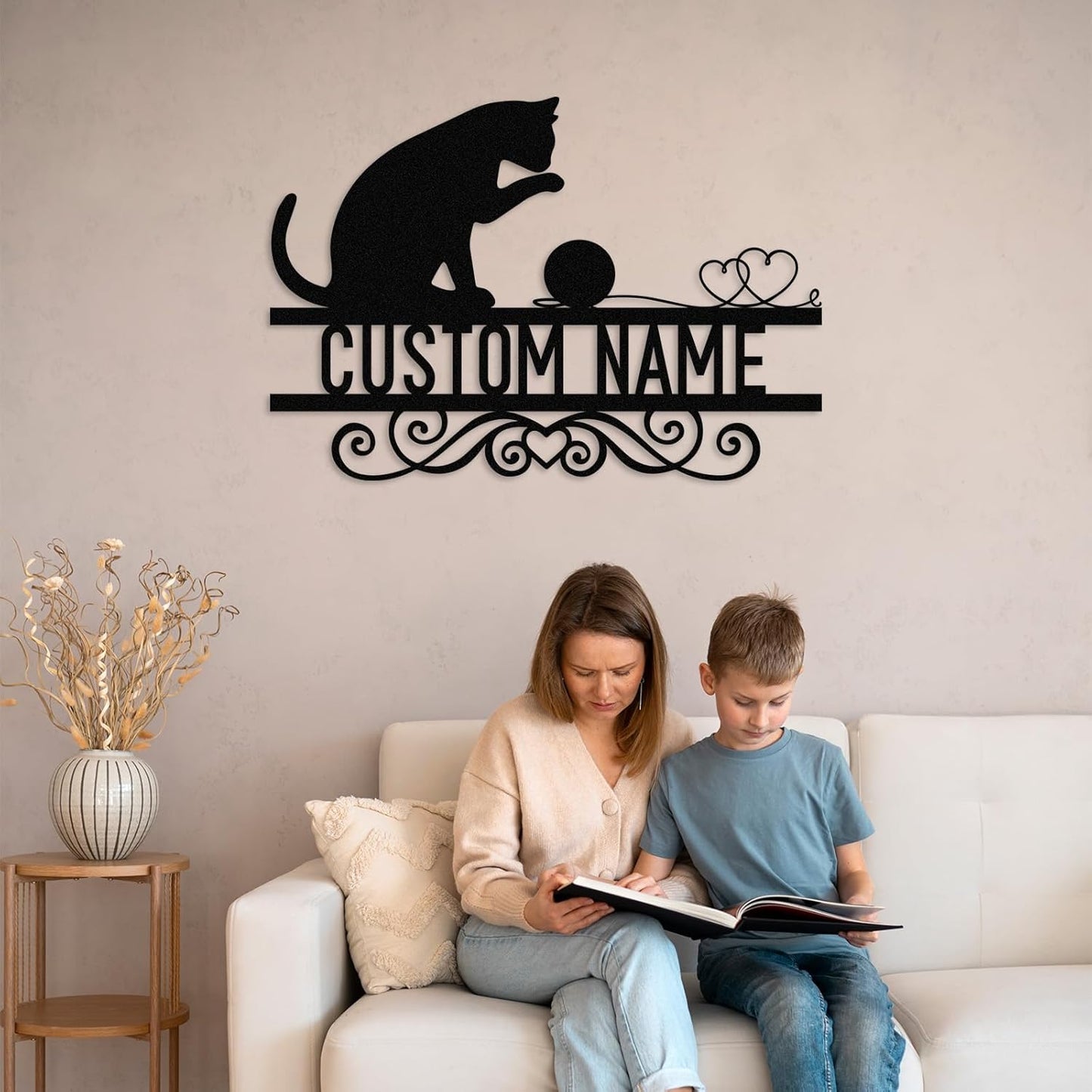 Custom Dragon Metal Sign Personalized Name Wall Art for Indoor Outdoor Decor Fantasy Gift