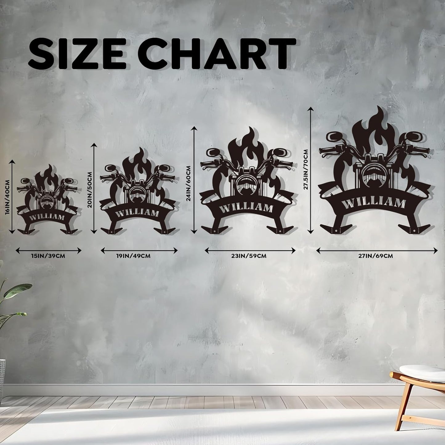 Heavy-Duty Metal Helmet Rack , Custom Motorcycle Gear Organizer & Display
