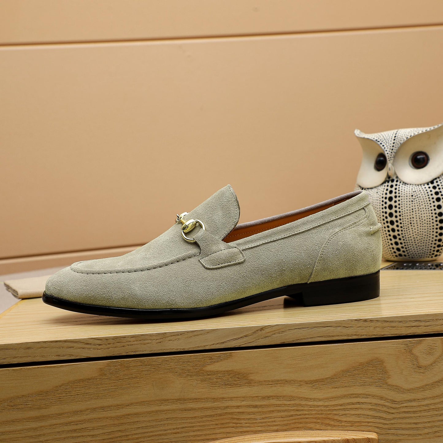 GG Horsebit suede loafers 1825070202