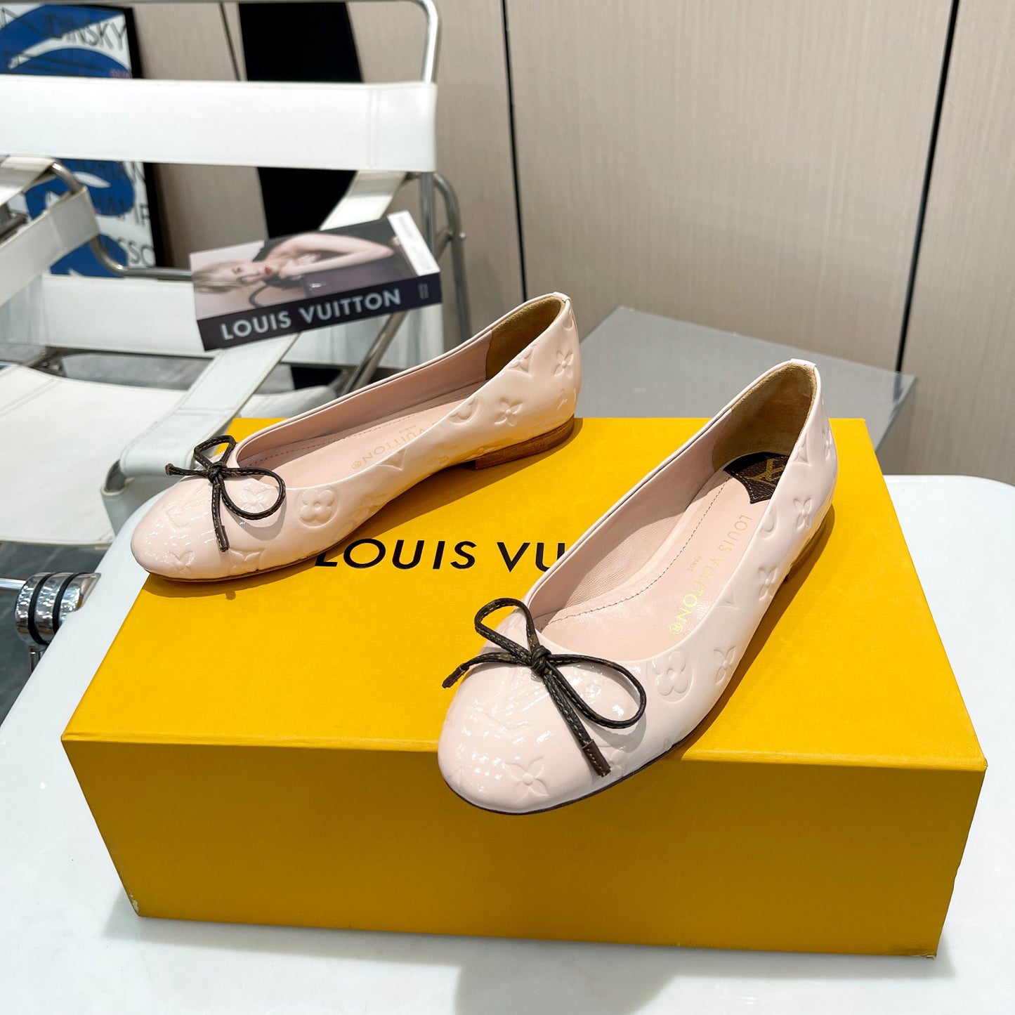New style bow ballet flat shoes presbyopia shoes 1824040702