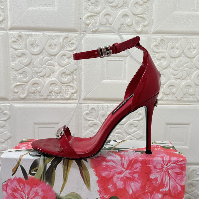 DG buckle high-heeled sandals 1824071605