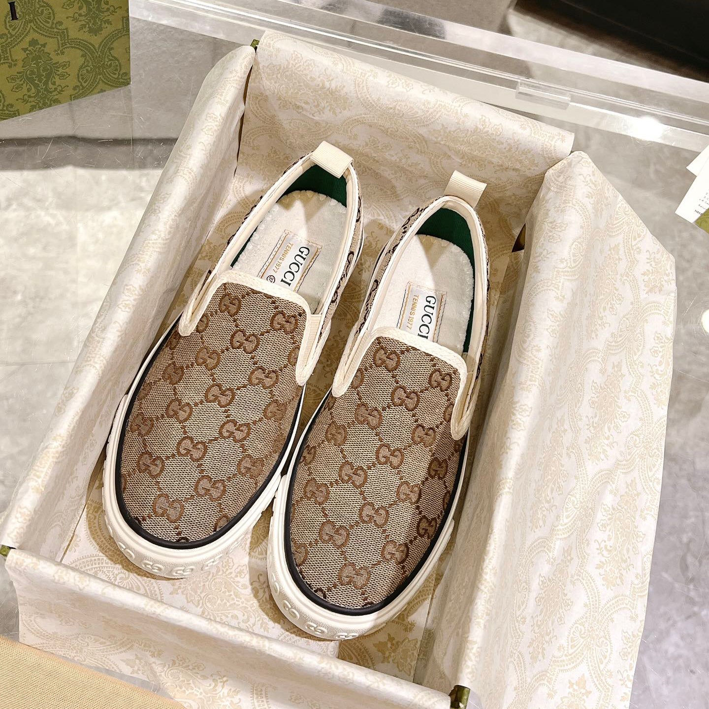 G fashion printed slip-on shoes XC0723110302