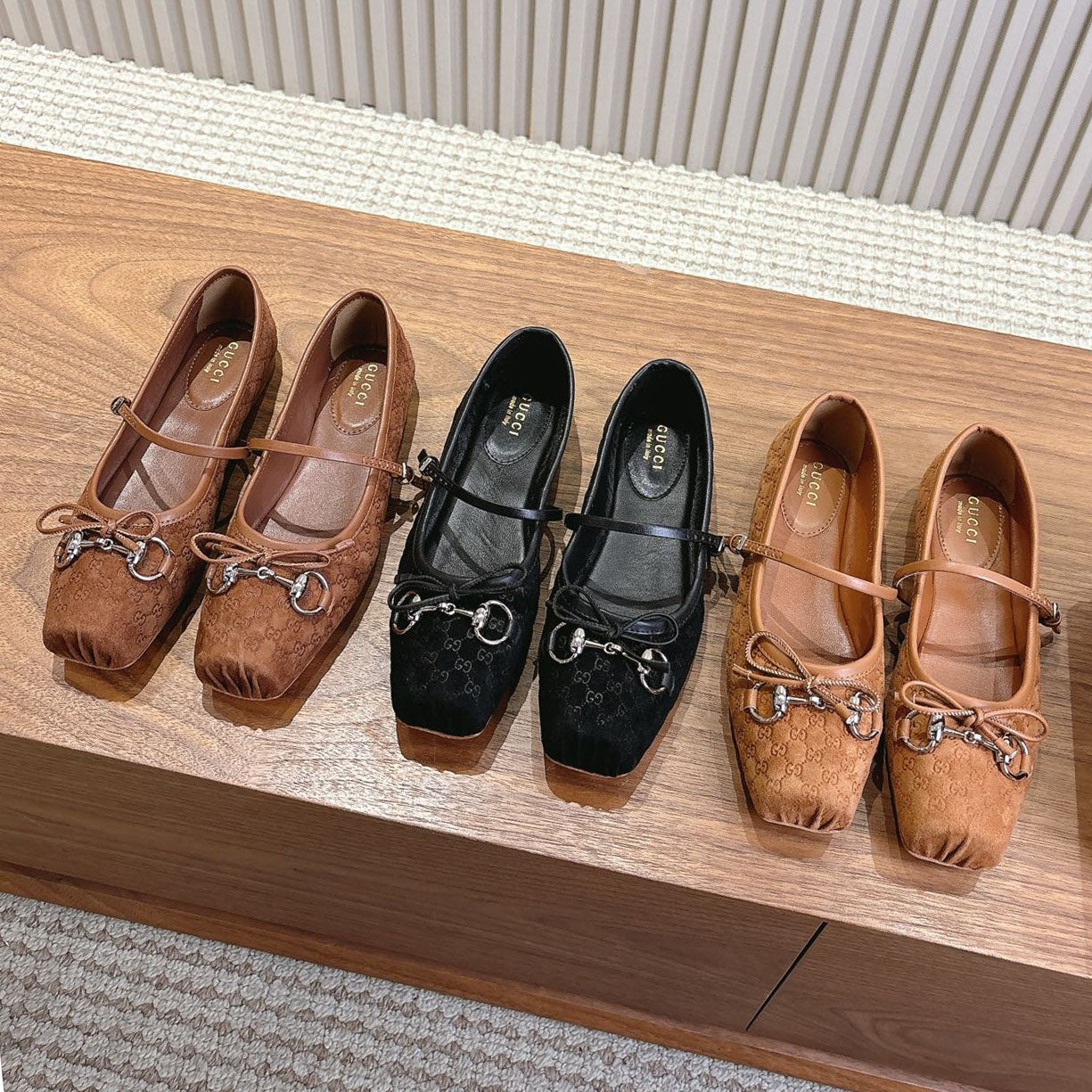 GG Horsebit ballet flat 1825032001
