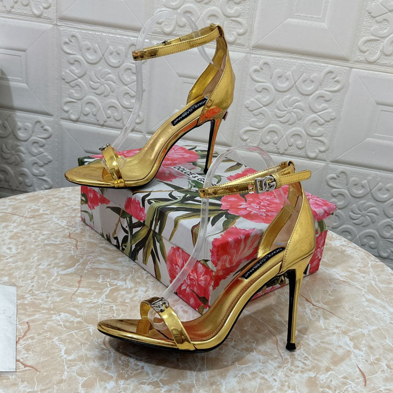 DG buckle high-heeled sandals 1824071605