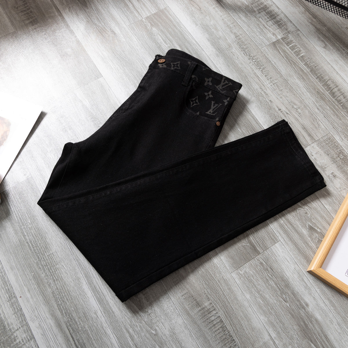 LV Washed stretch jeans 1825051402