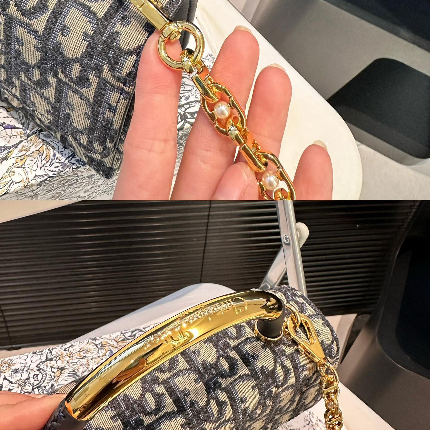 DIO Classic Printed Chain Bag XC24100501