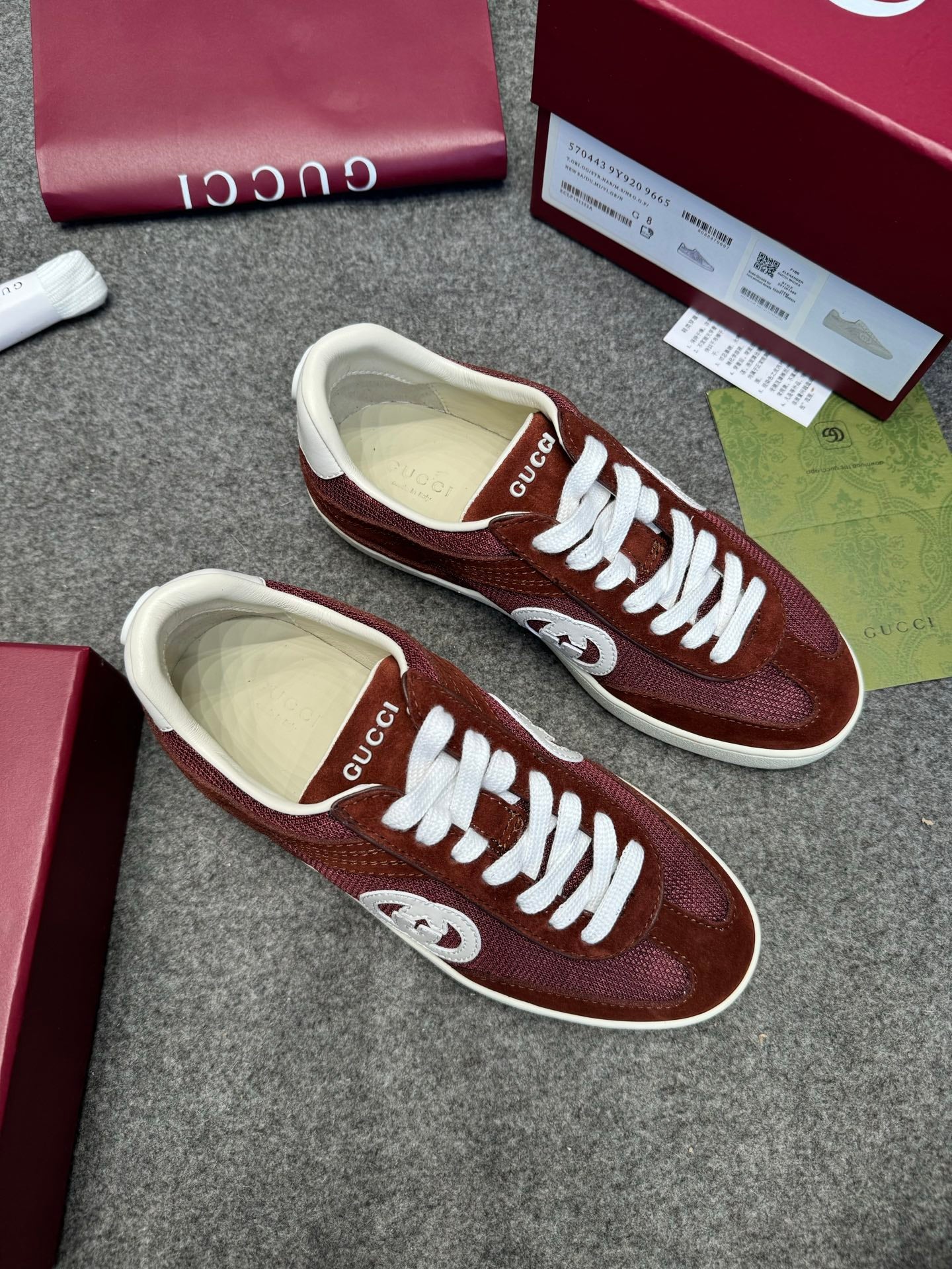 GG Interlocking G74 Dexun shoes 1825040103