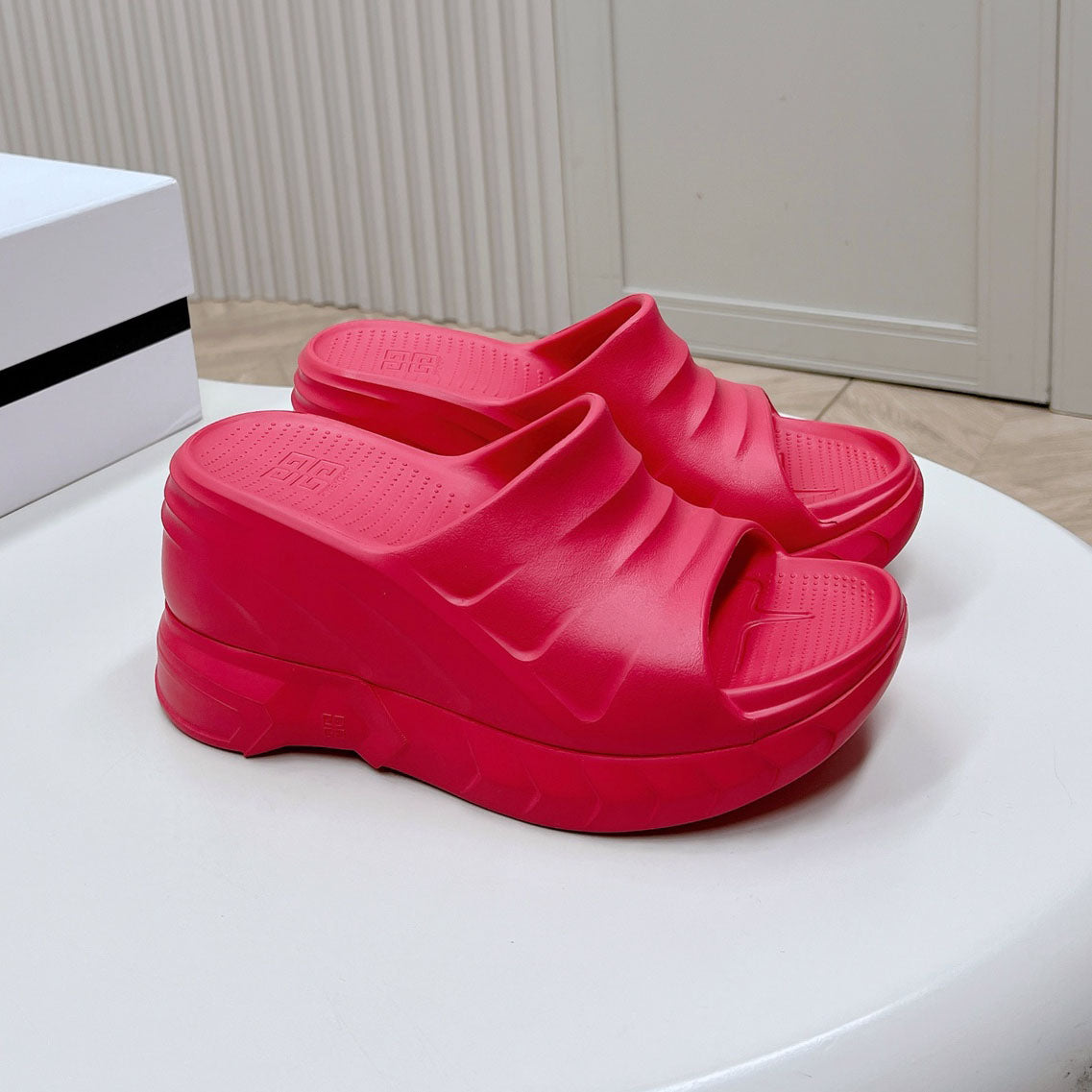 GIV Marshmallow wedge sandals in rubber 1824101004