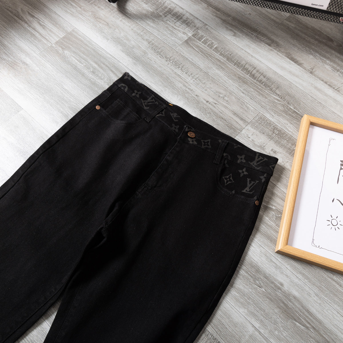 LV Washed stretch jeans 1825051402