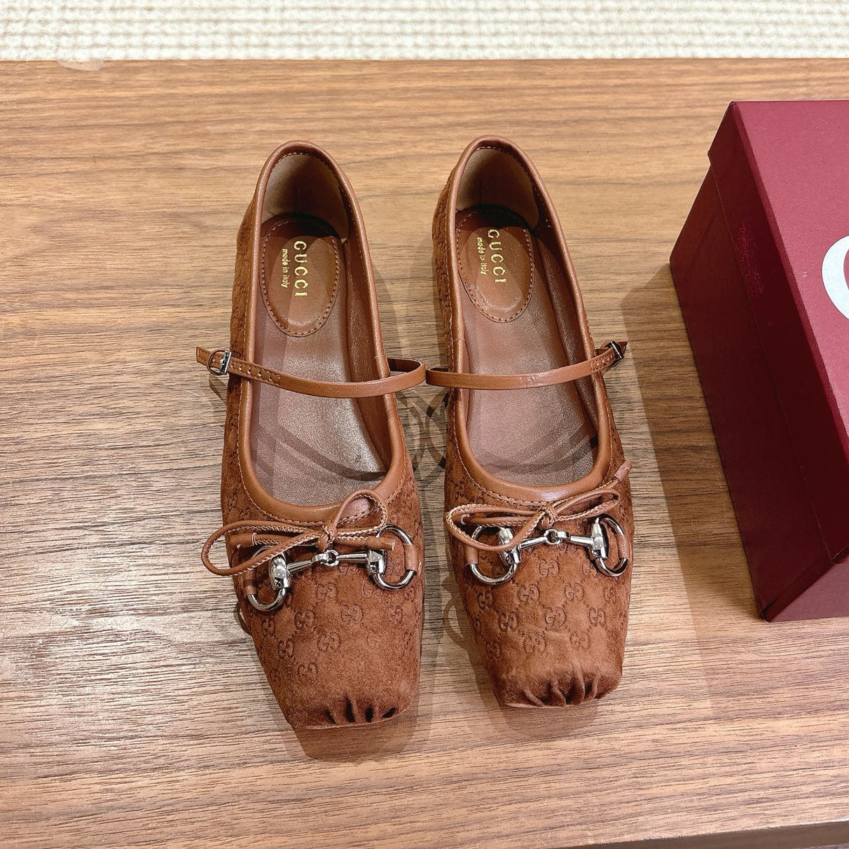 GG Horsebit ballet flat 1825032001