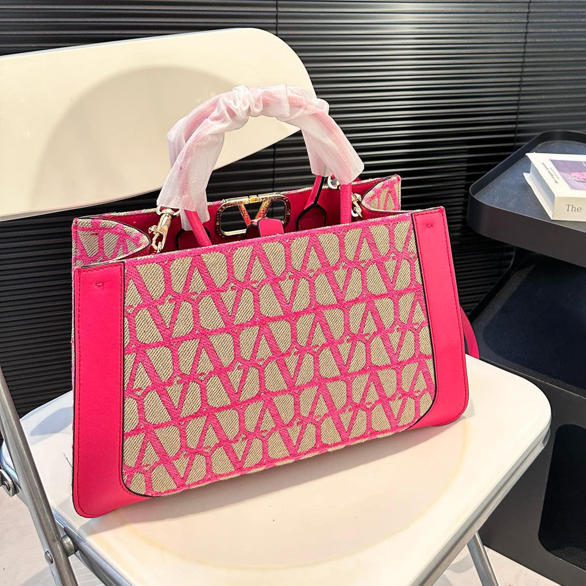 VT SS23 printed tote bag 1824081602