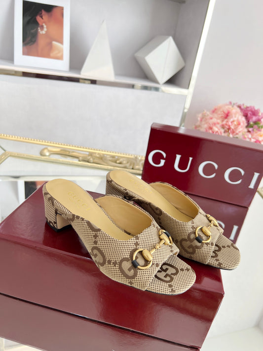GG Chunky heel slippers 1825061302
