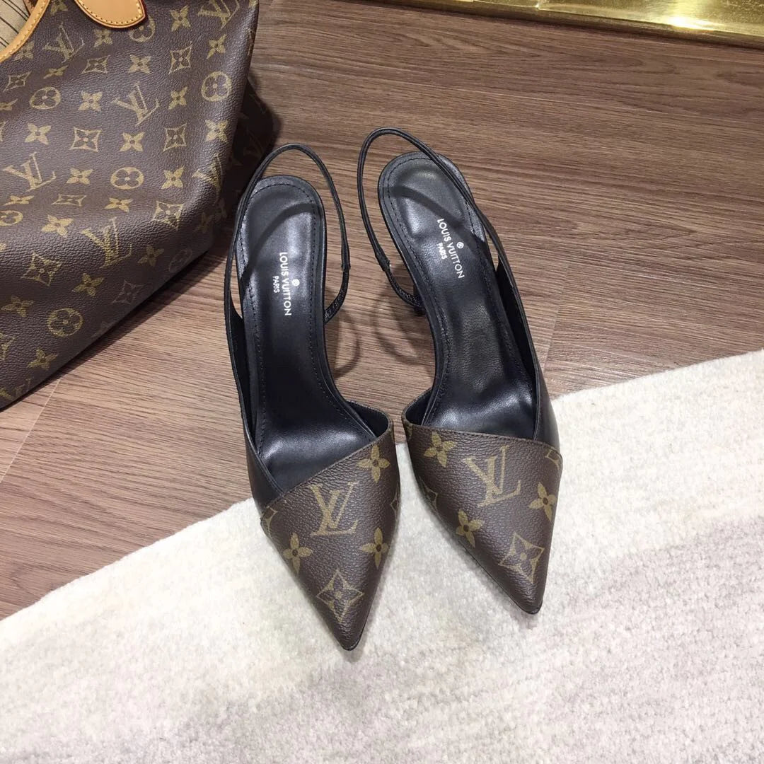 New Fashion Versatile Casual High Heel Sandals 1024031916