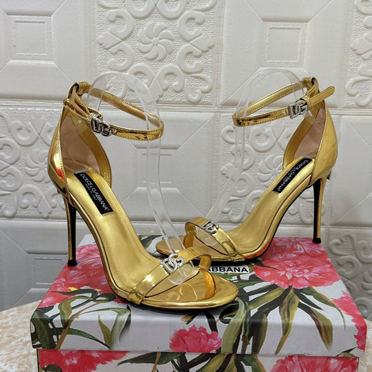 DG buckle high-heeled sandals 1824071605