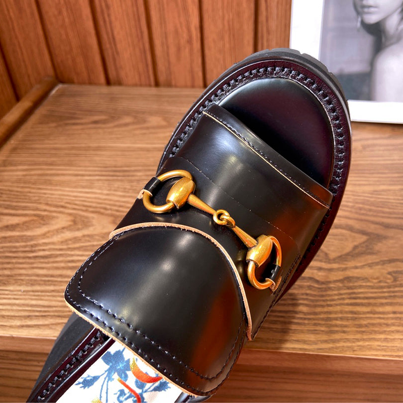 G Horsebit platform slippers 1824061307