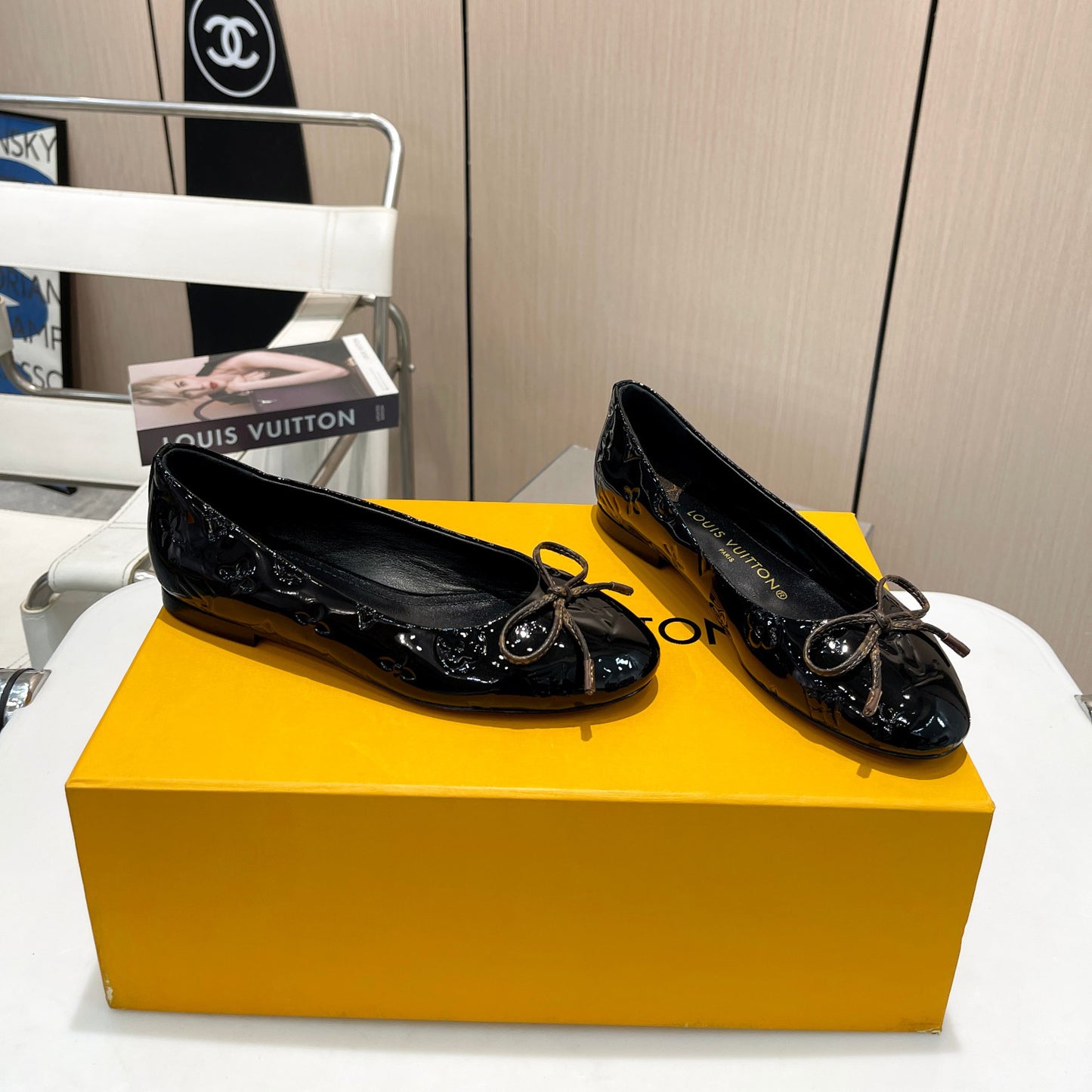 New style bow ballet flat shoes presbyopia shoes 1824040702