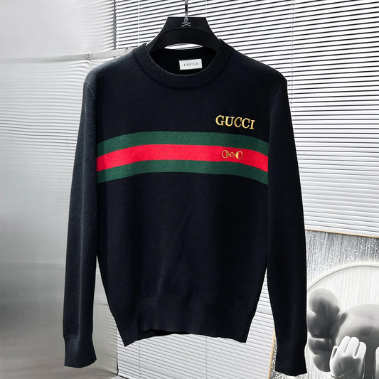 New wool blend round neck long sleeve jumper 1024122010