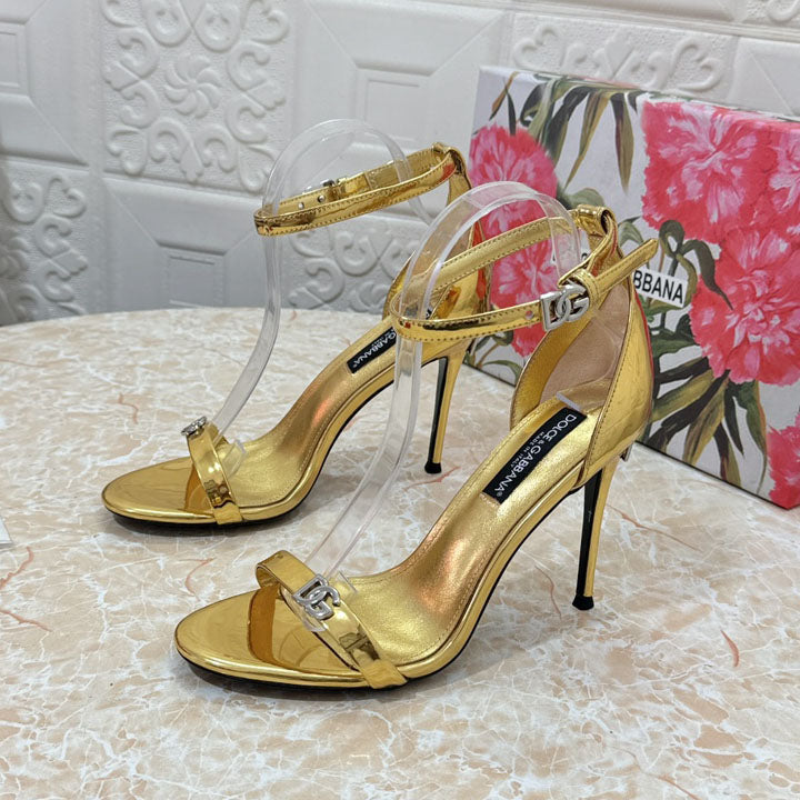 DG buckle high-heeled sandals 1824071605