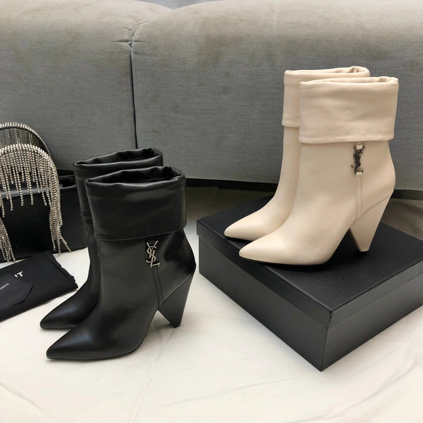 SL Fashion New Side Zipper Short Boots 0723011103
