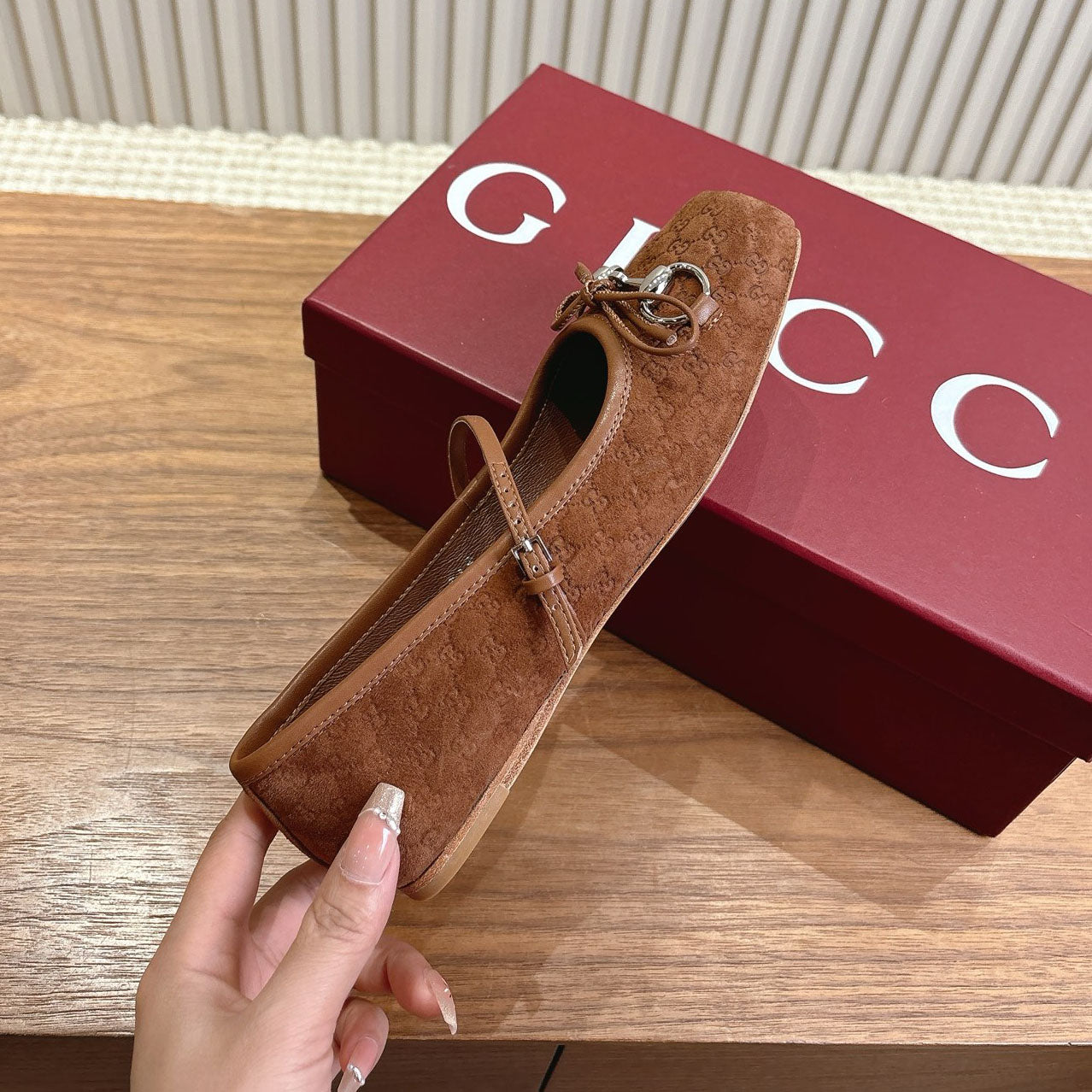 GG Horsebit ballet flat 1825032001