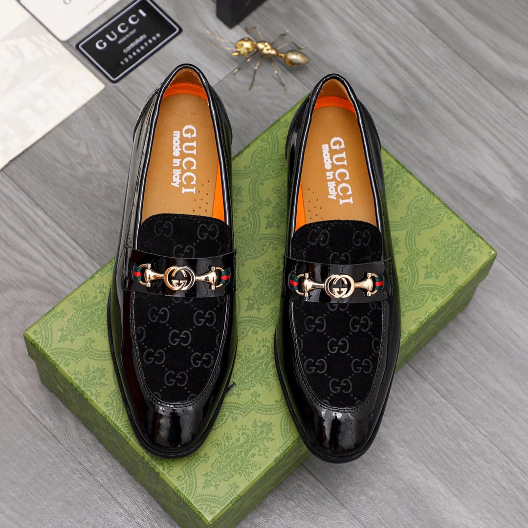 New fashion classic plaid print formal shoes 1024051103