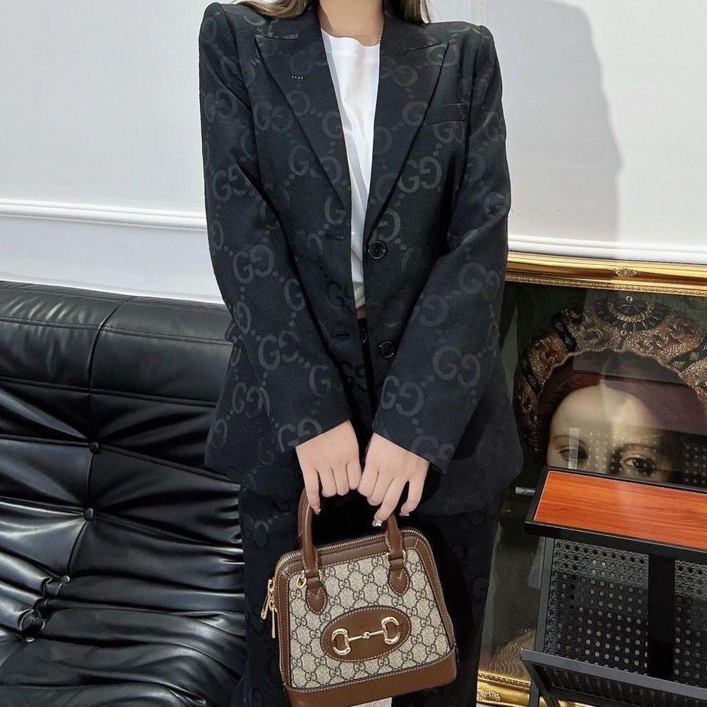 23 New G Jacquard Large Letter Suit PD0223090701