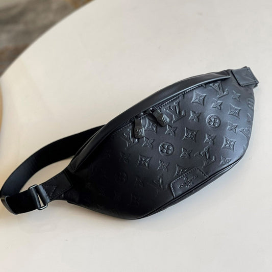 BLACK MONOGRAM SHADOW BAG
