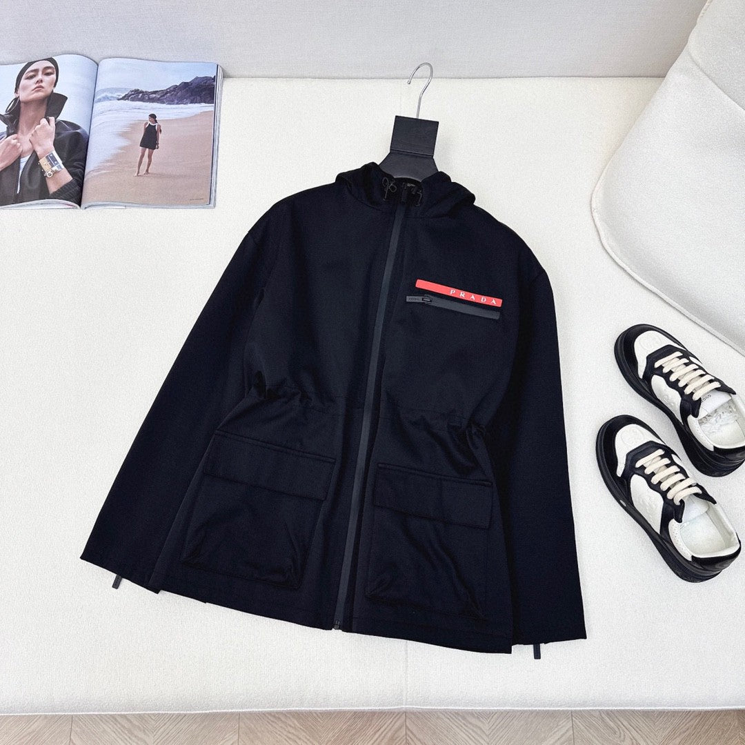 PR Hooded Windbreaker Jacket 1824091018