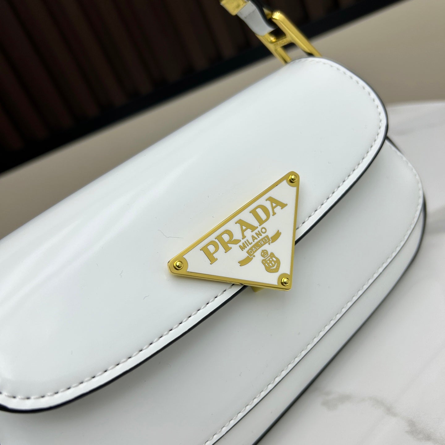 PR Leather Underarm Bag 1825070304