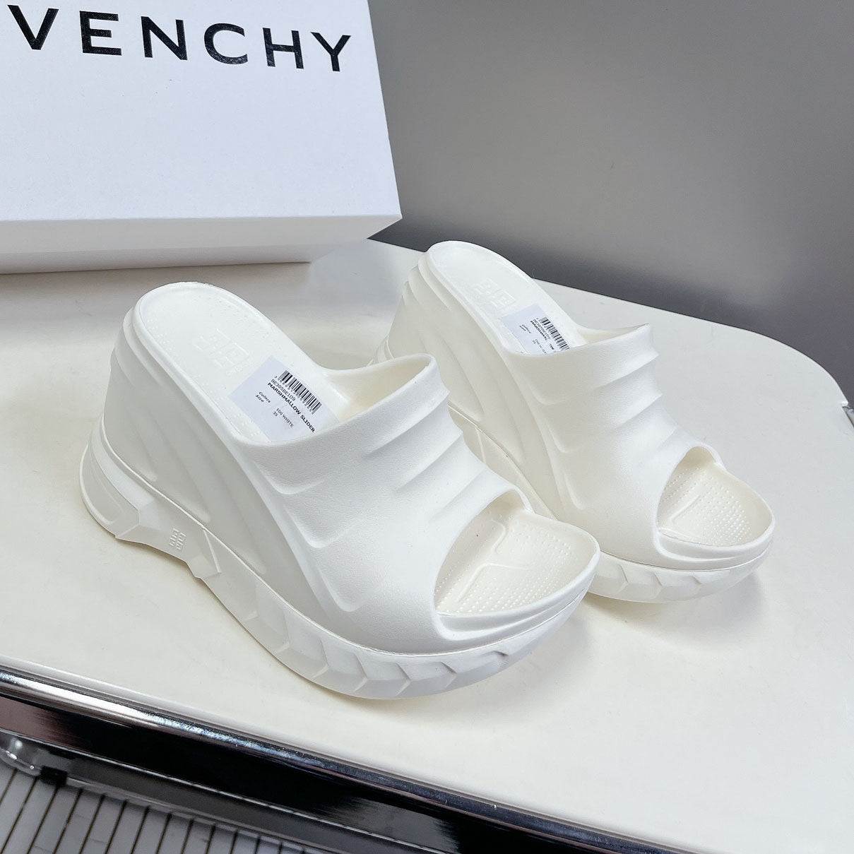 GIV Marshmallow wedge sandals in rubber 1824101004