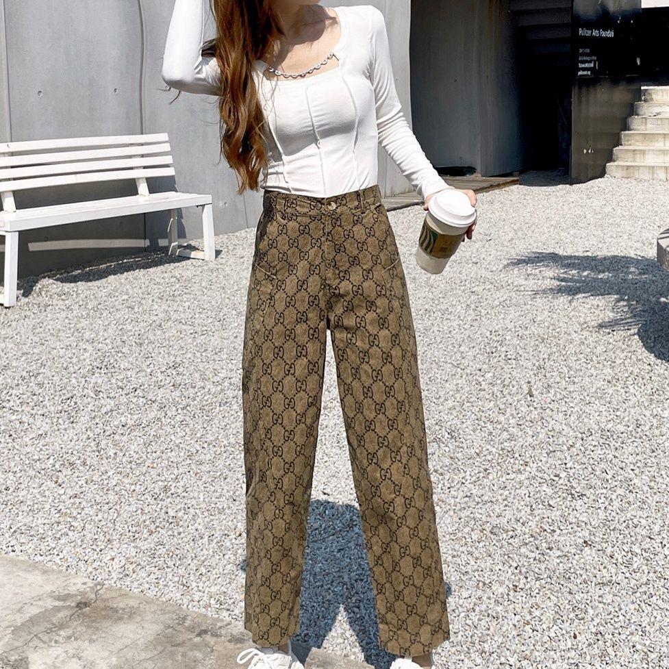 Trendy and Comfortable G-print Pants 0823120707