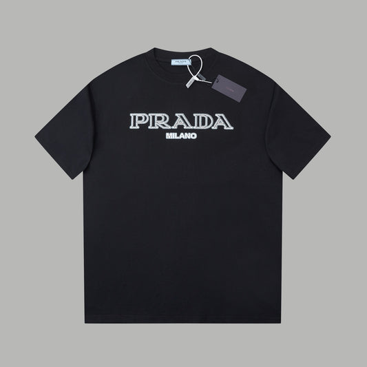 PR 25SS Early Spring Letter Printed Short Sleeves 1824122801