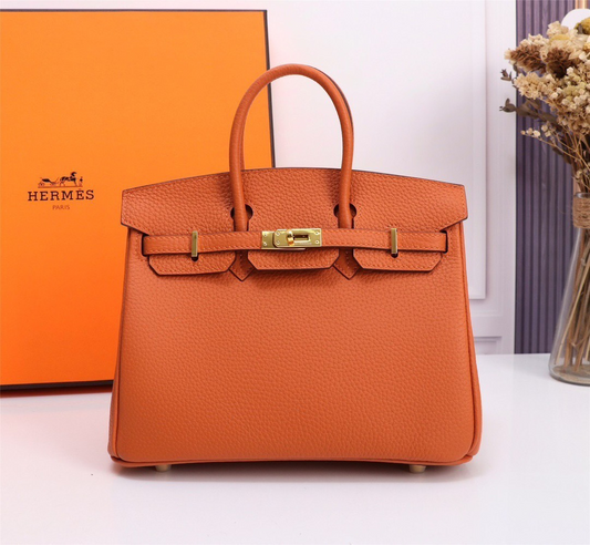 Birkin Handbag With Double Handles