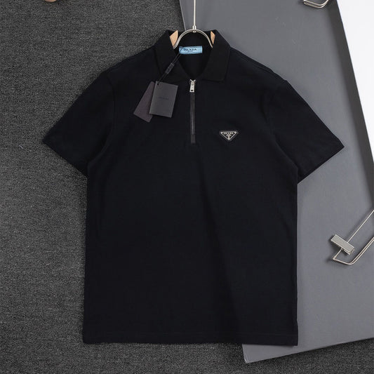 PR Polo shirt with zip 1825031801