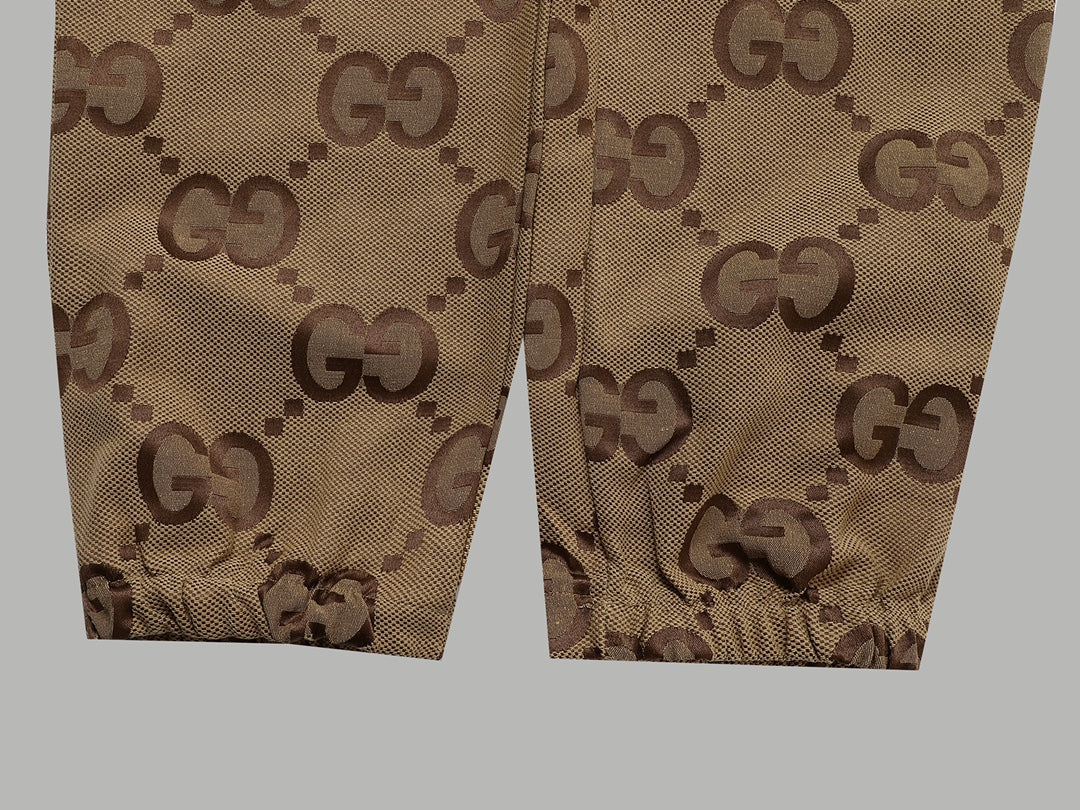Jacquard all over print trousers XC0823072606