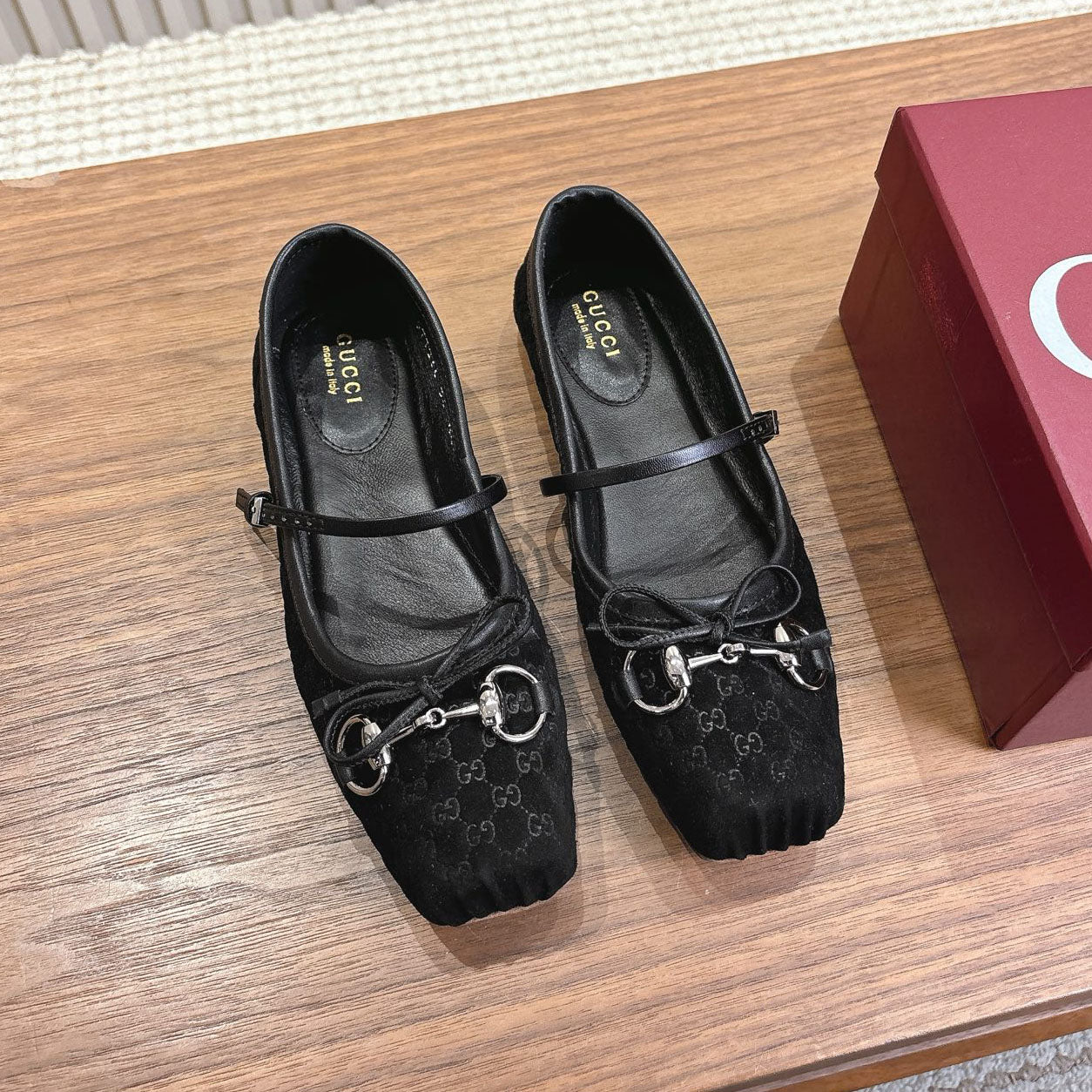 GG Horsebit ballet flat 1825032001