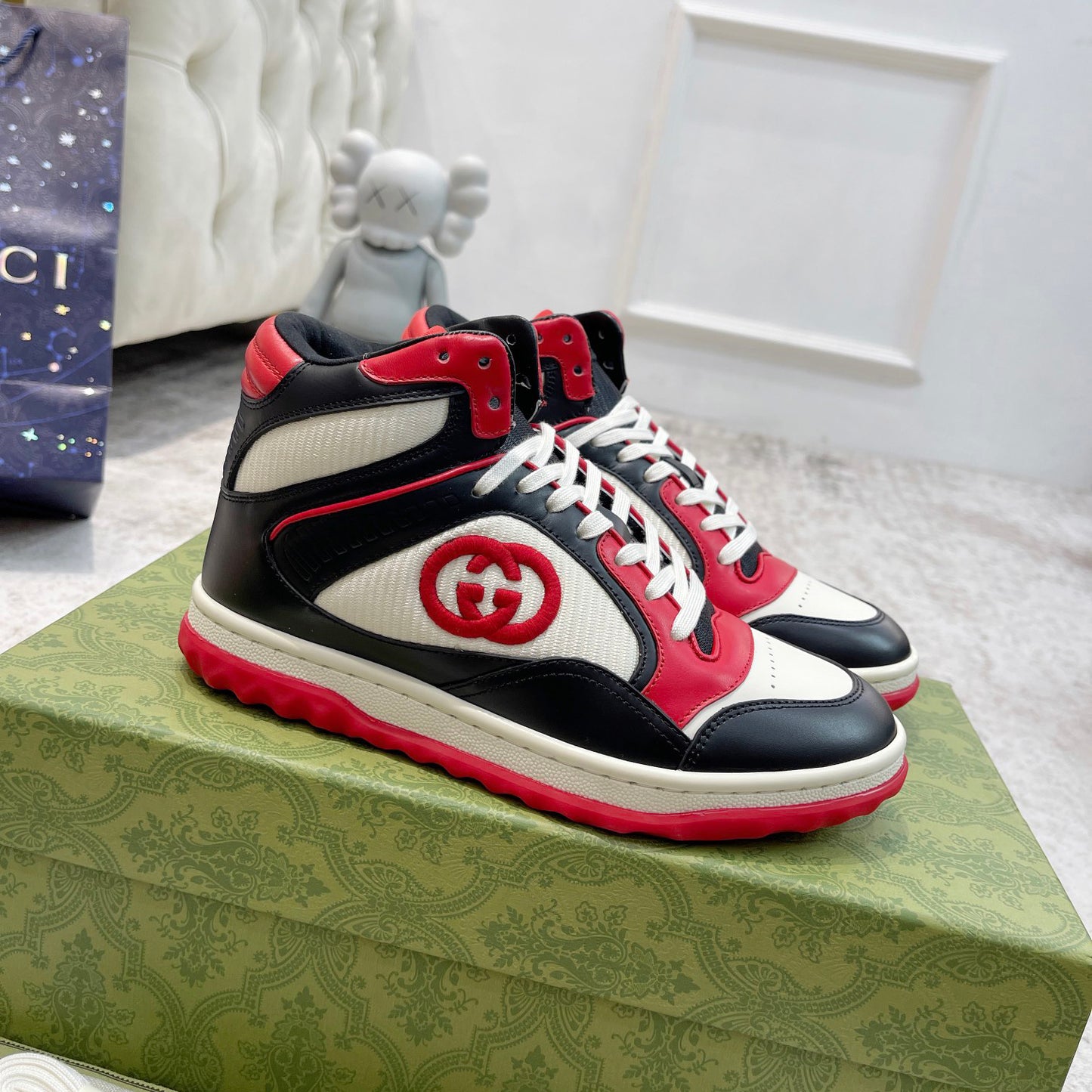G fashion rubber sole sneakers XC0723110312
