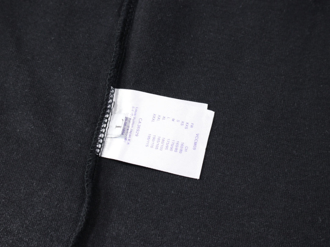 Small aircraft round neck heavy duty washed sweatshirt long sleeves XC0823092705
