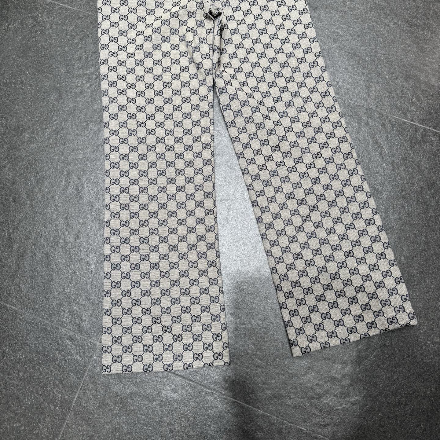 GG Paneled leather suit 1825040808