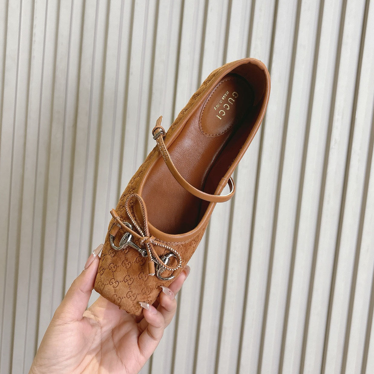 GG Horsebit ballet flat 1825032001