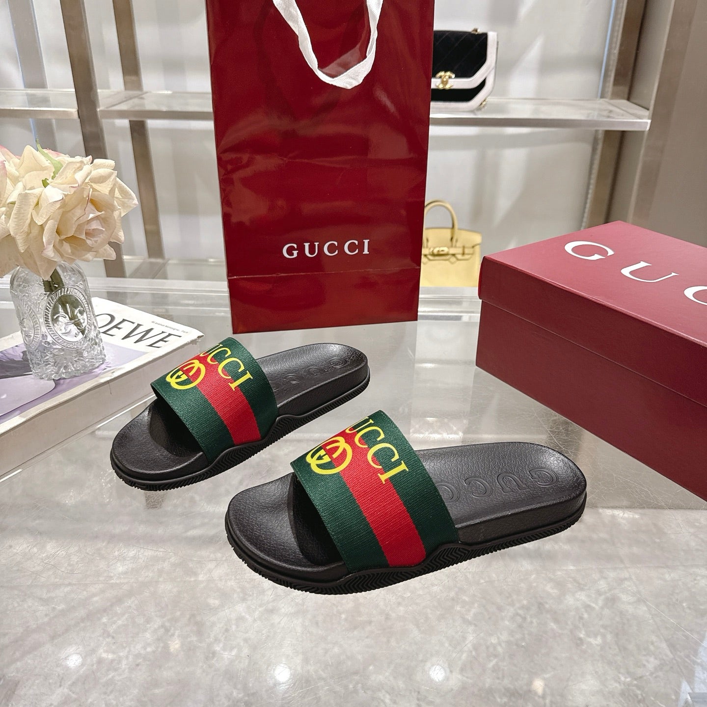 GG Slipper Sandals for Men and Women 1825050703