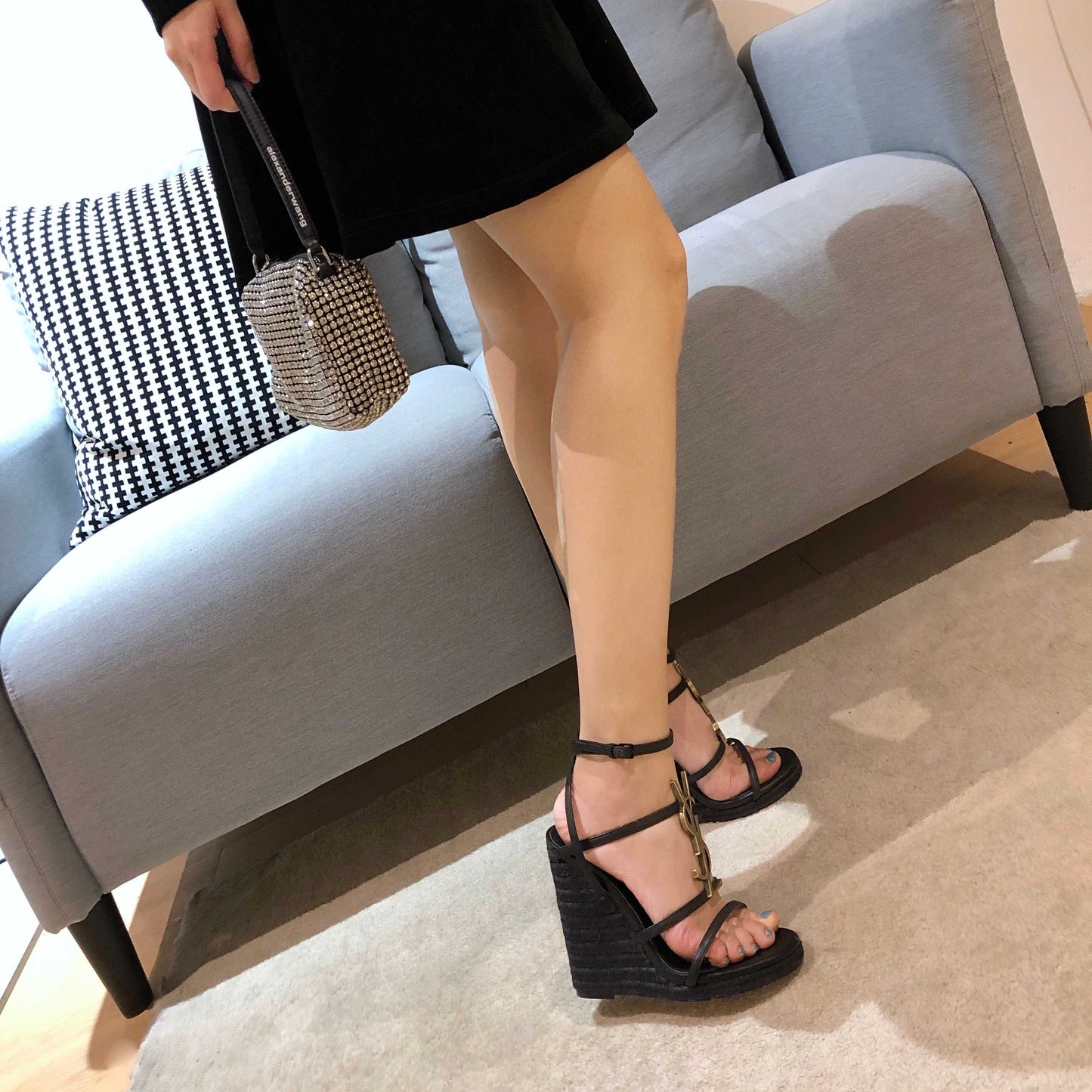 YS Wedge sandals 1825031101