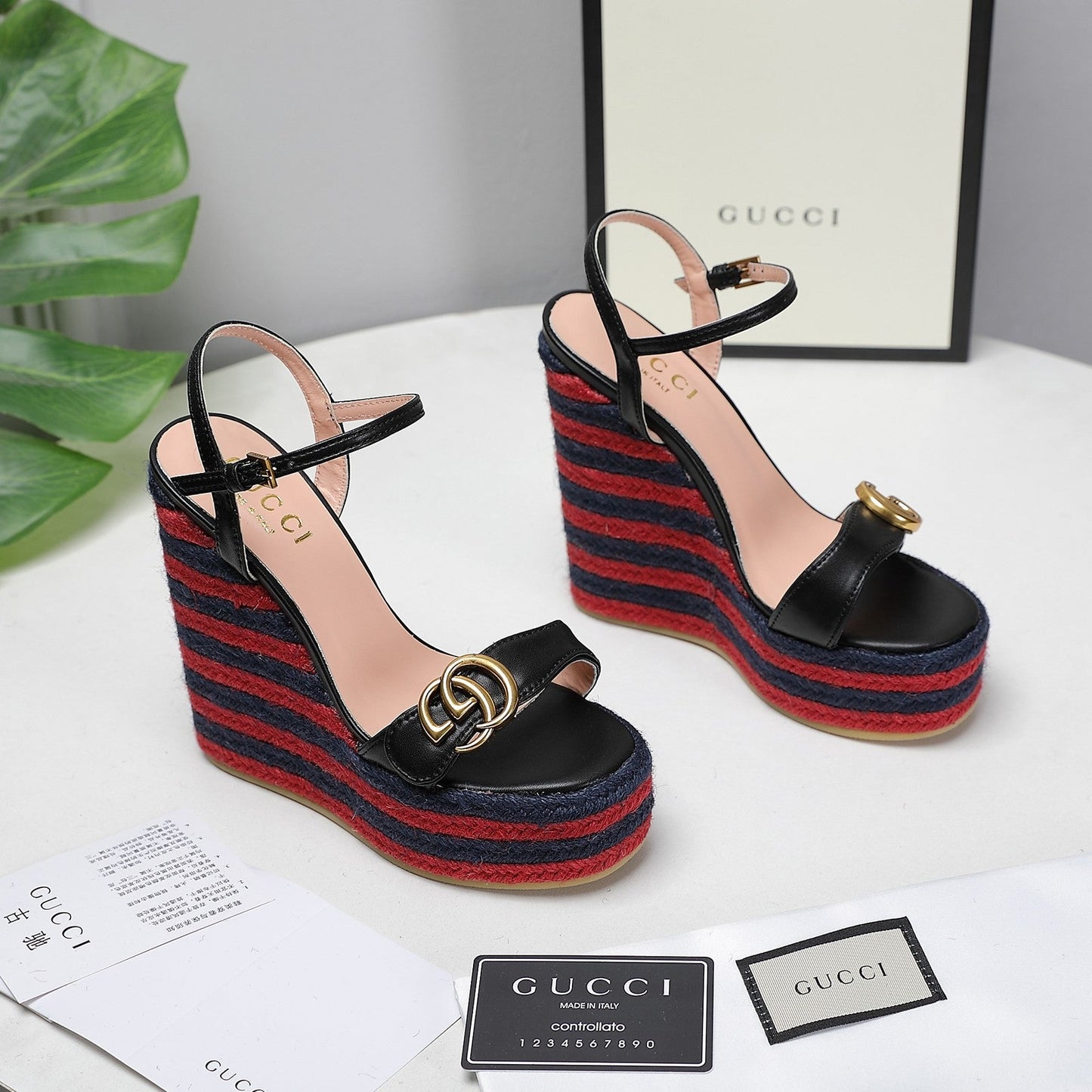 Trendy wedge sandals XC0823071718