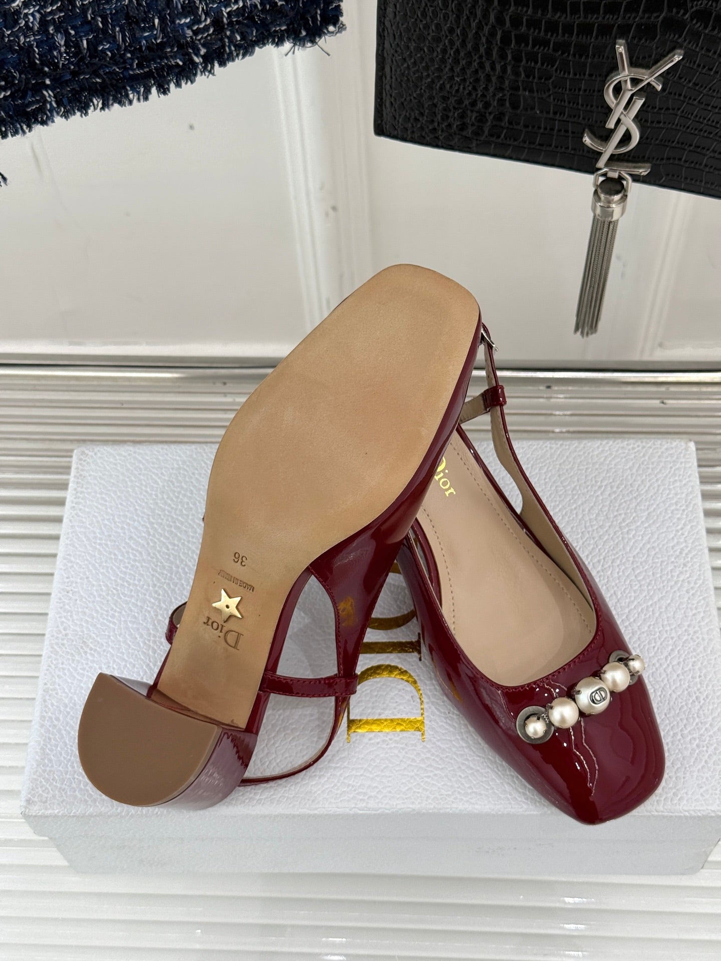 CD Pearl Slingback Pump 1825032402