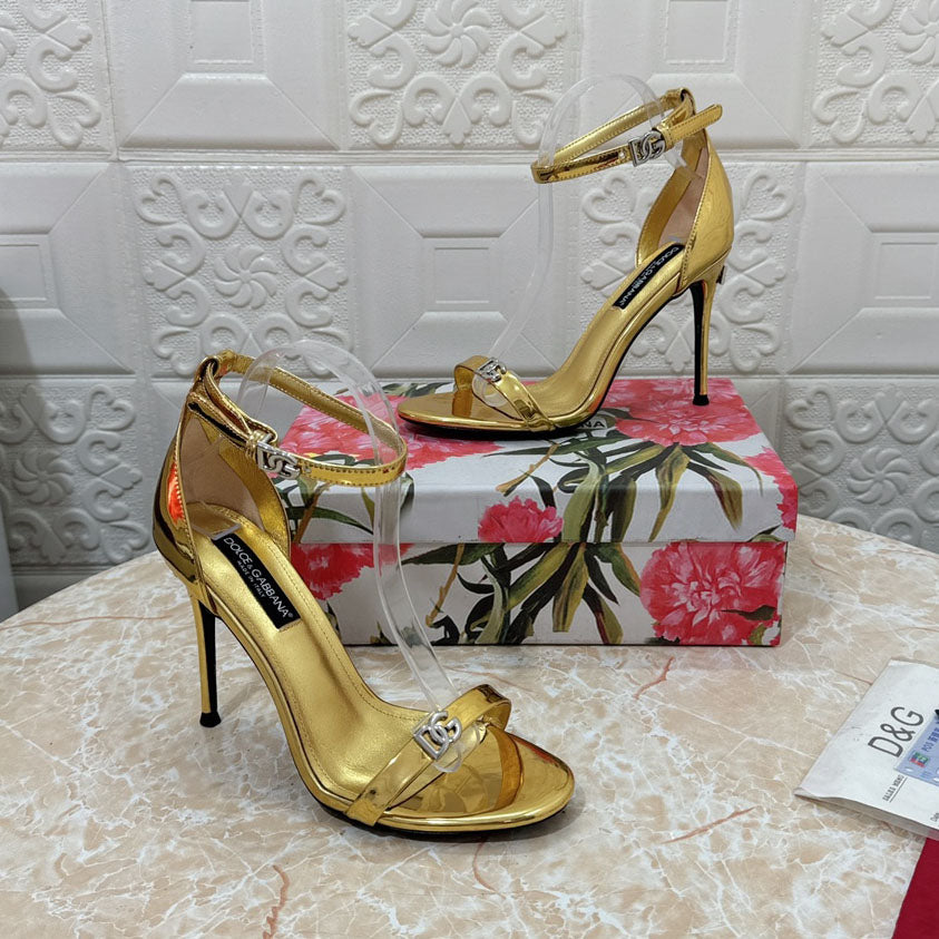 DG buckle high-heeled sandals 1824071605